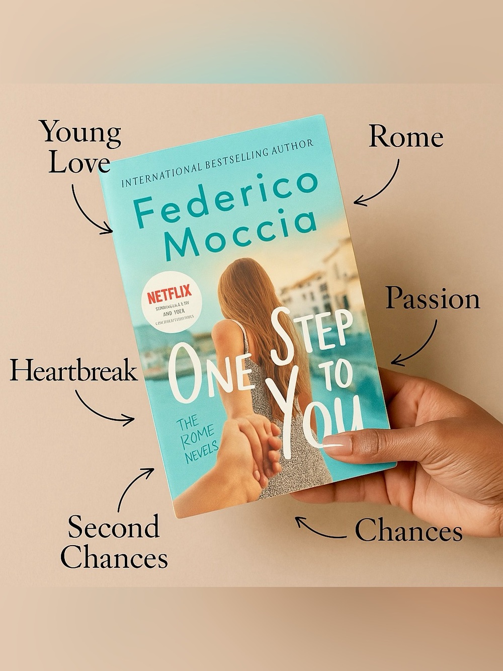 📚3 for $15 | One Step to You by Federico Moccia | Romantic Drama‎ Paperback